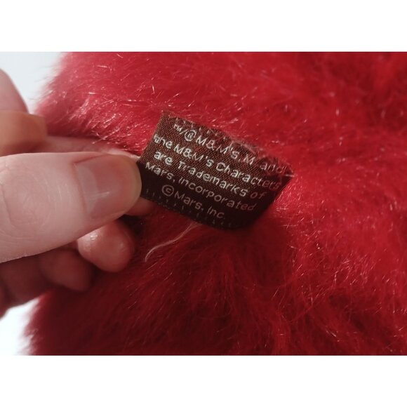 RARE 30" Red M&M's Official GIANT HUGE Vintage Plush Teddy Bear Stuffed … - Picture 7 of 8